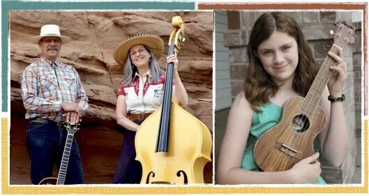 FREE Live Music: Steve & Leslie Ide (part of Old West Trio) and special guest, Alice, their granddaughter