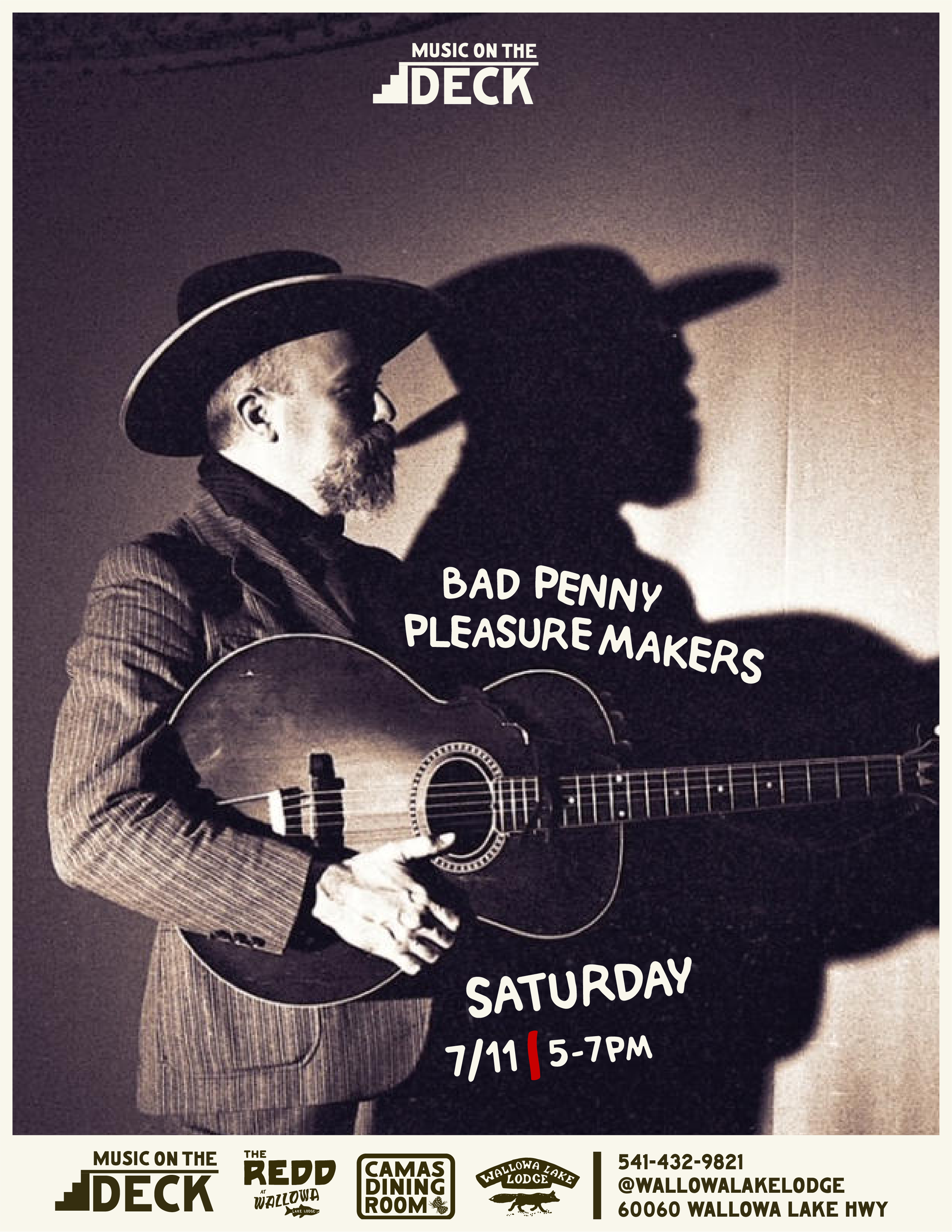 Bad Penny Pleasuremakers: Music on the Deck