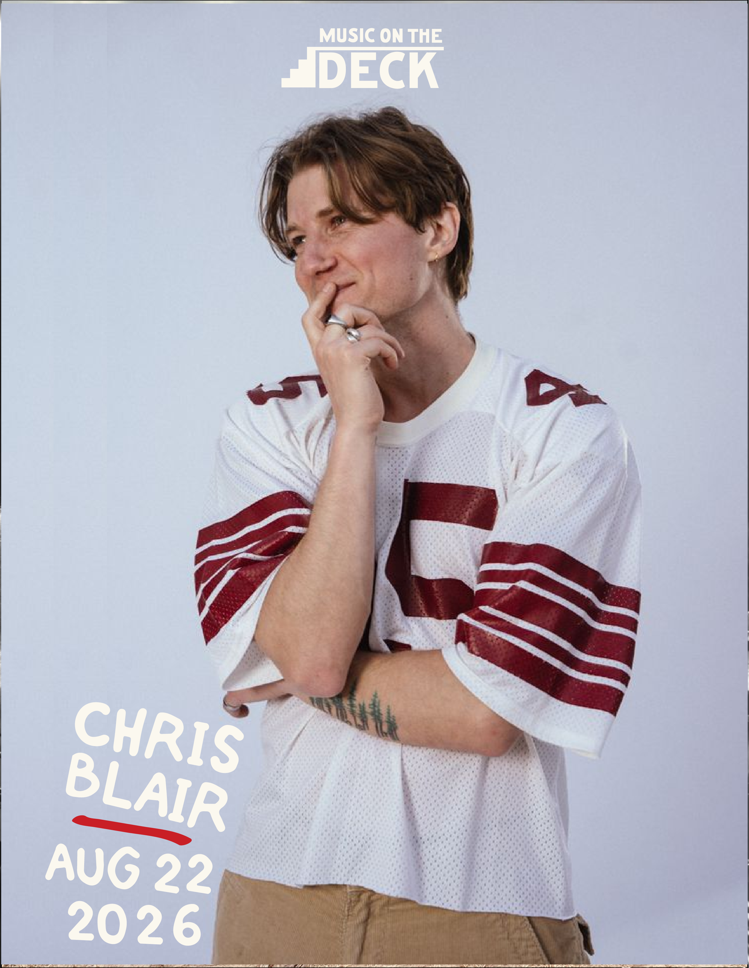 Chris Blair: Music on the Deck! 5 - 7 PM