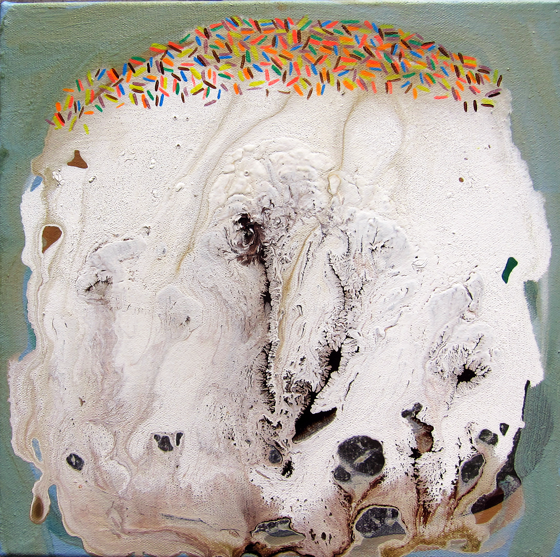 Ice Cream Sundae II, 12 x 12 inches