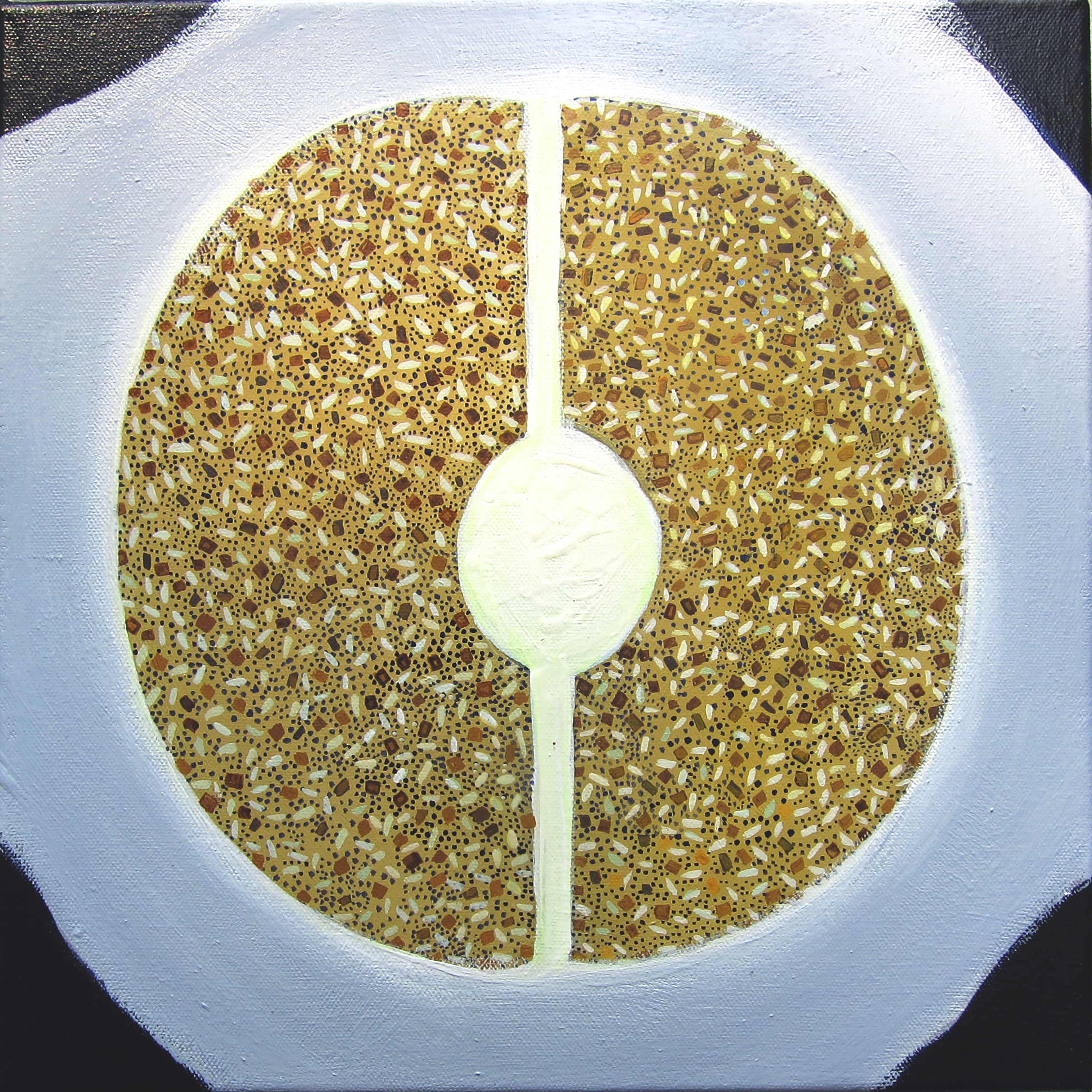 Everything Bagel, 12 x 12 inches