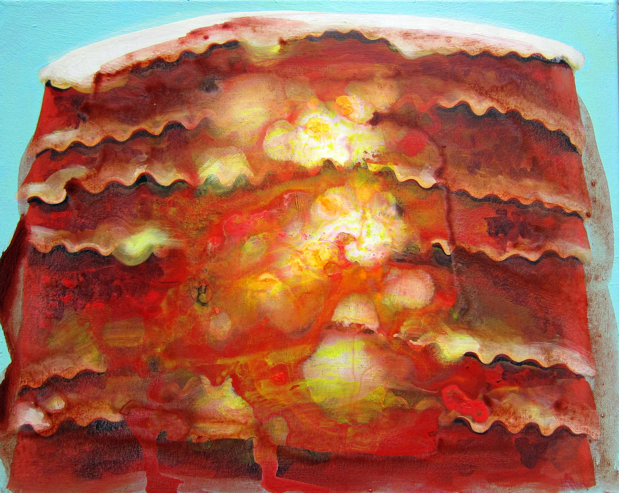 Lasagna, 14 x 18 inches