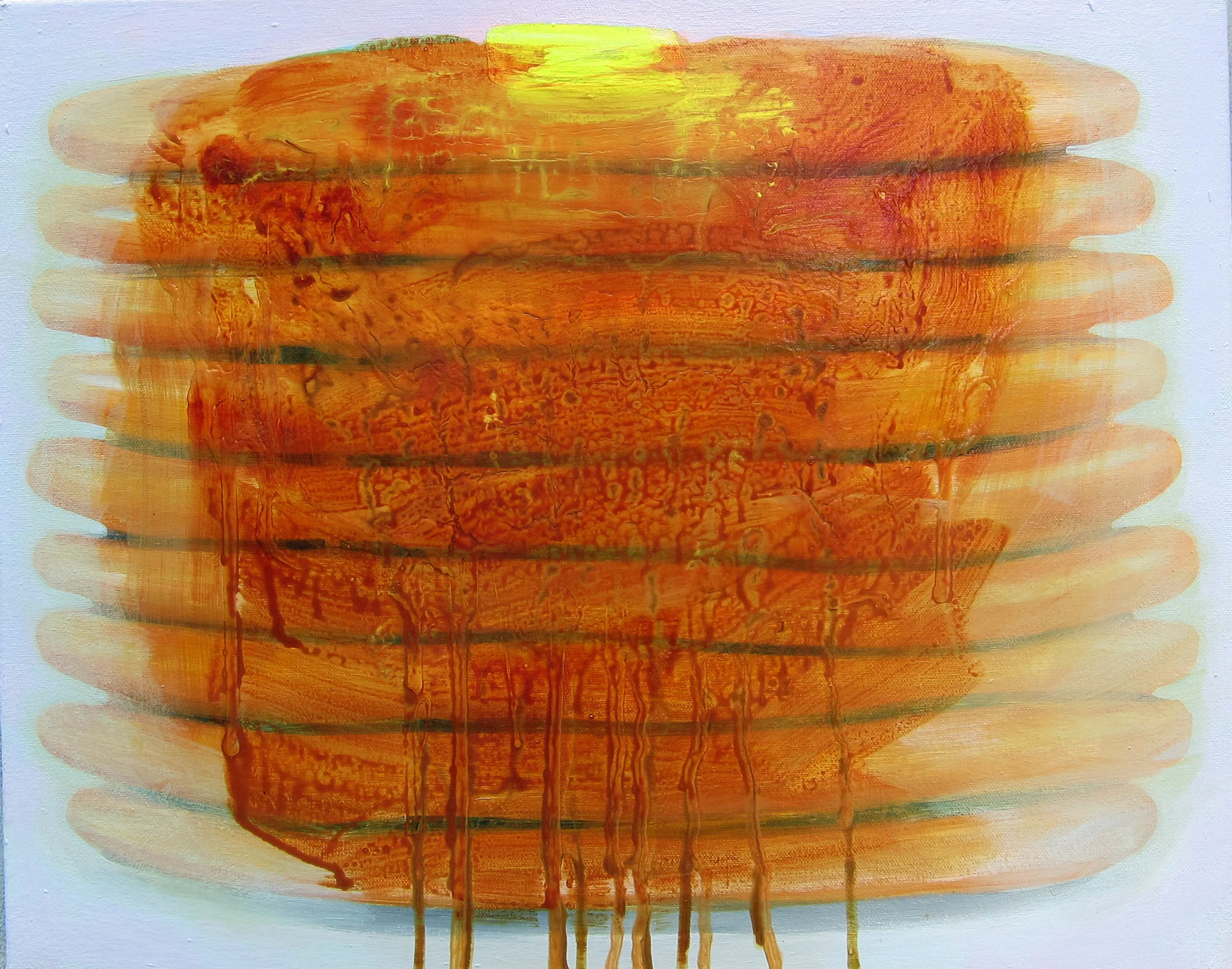 Pancakes, 14 x 18 inches