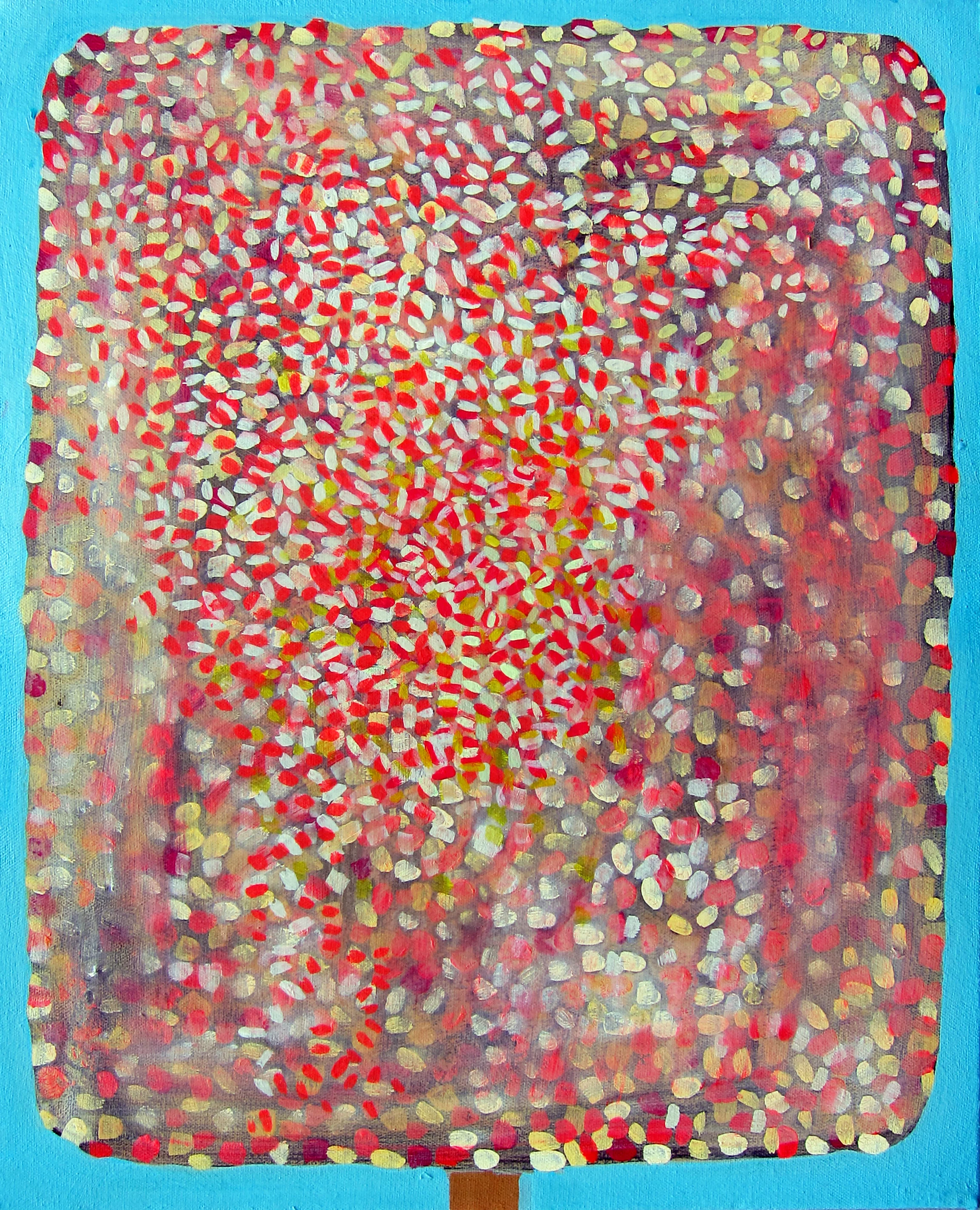 Strawberry Eclair Popsicle, 18 x 14 inches