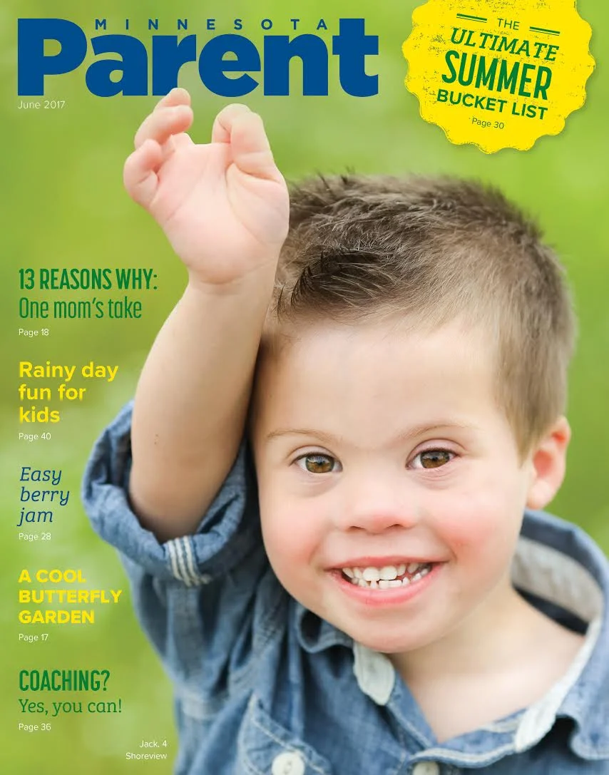 Collaborated to design Minnesota Parent covers as a team.