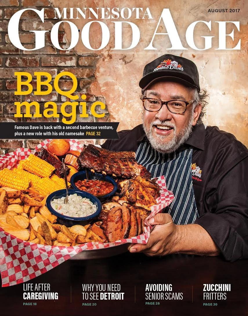 Good Age magazine cover — we collaborate as a team to design and critique these.