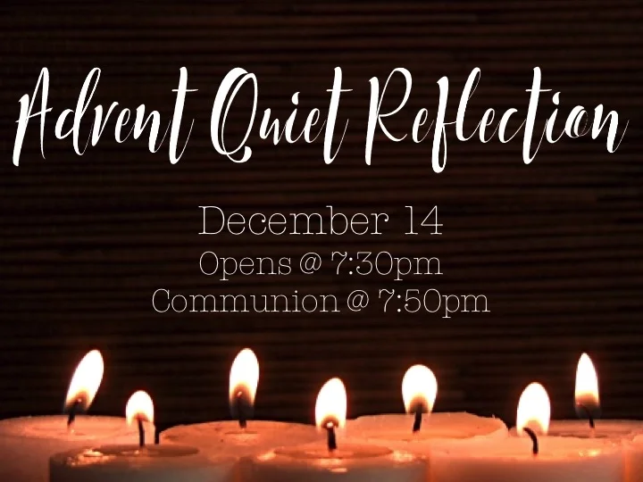 Advent Quiet Reflection