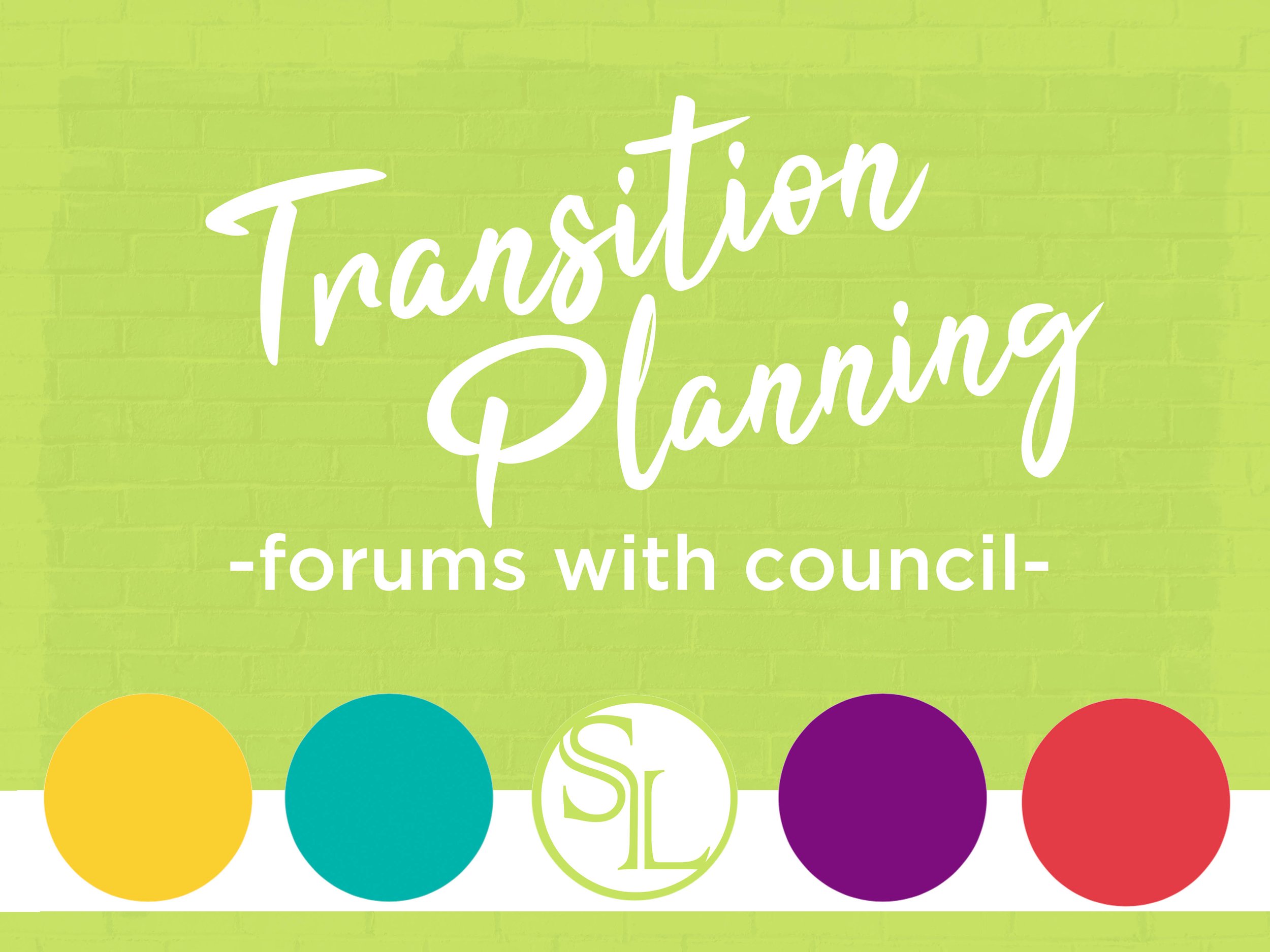 Transition Planning Forum