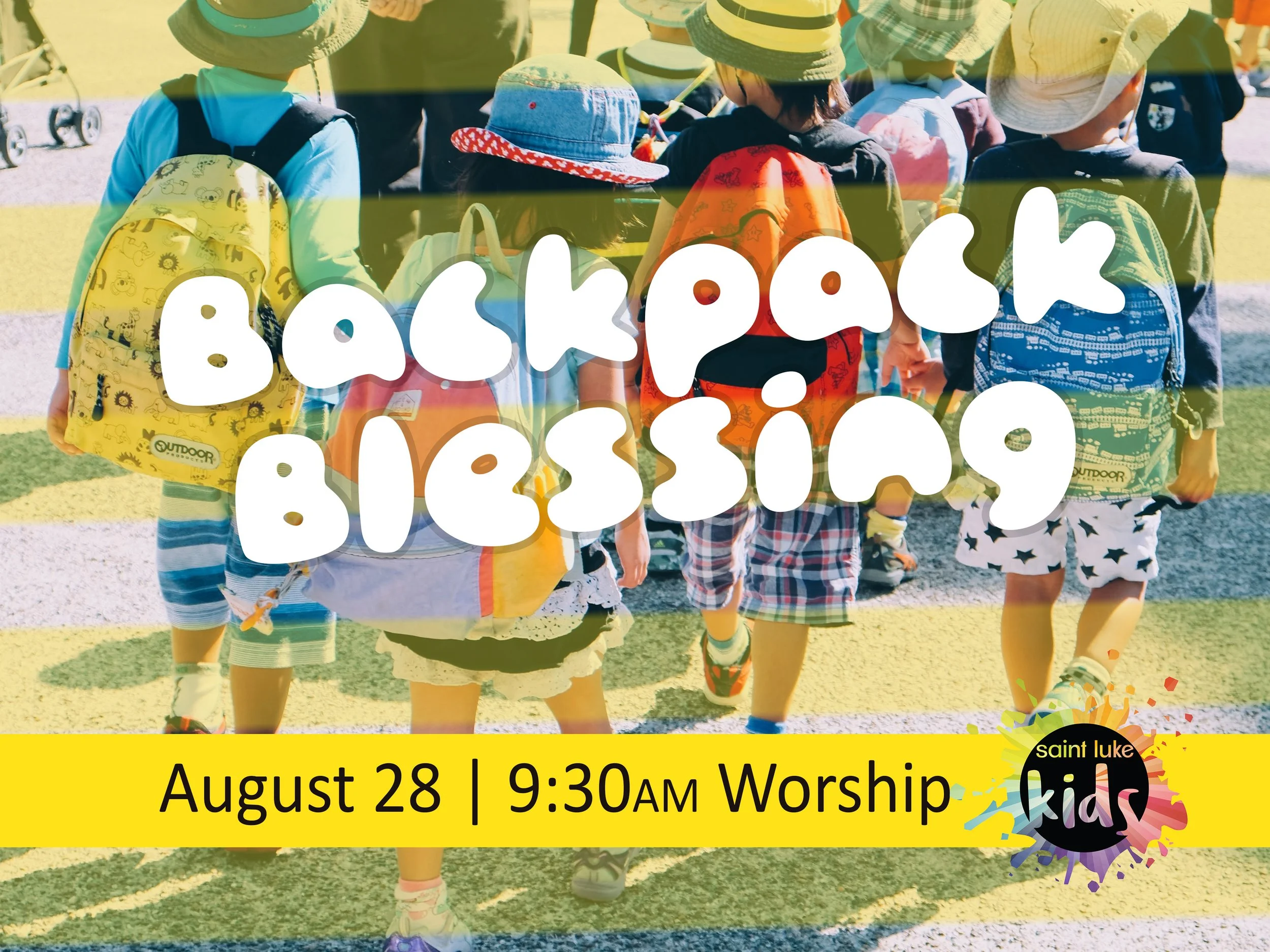 Backpack Blessing