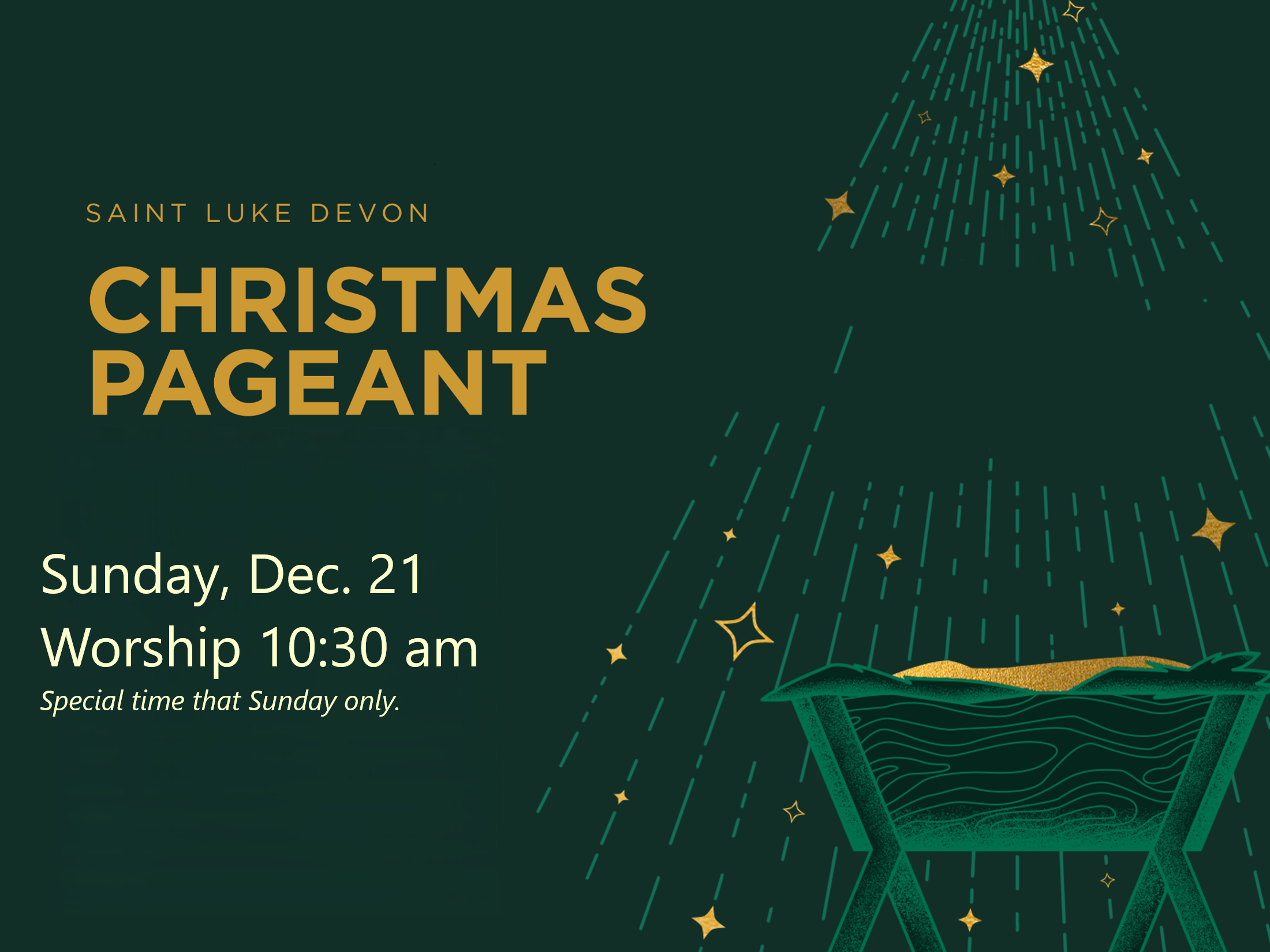 Christmas Pageant