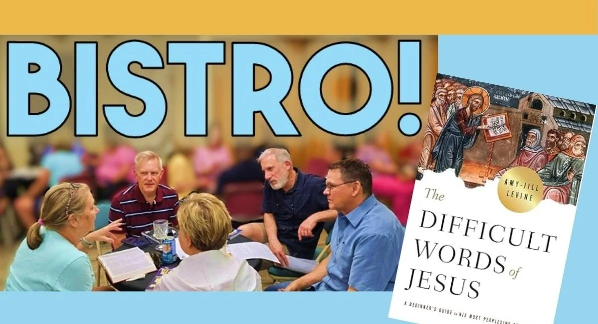 Bistro Series: "The Difficult Sayings Of Jesus"