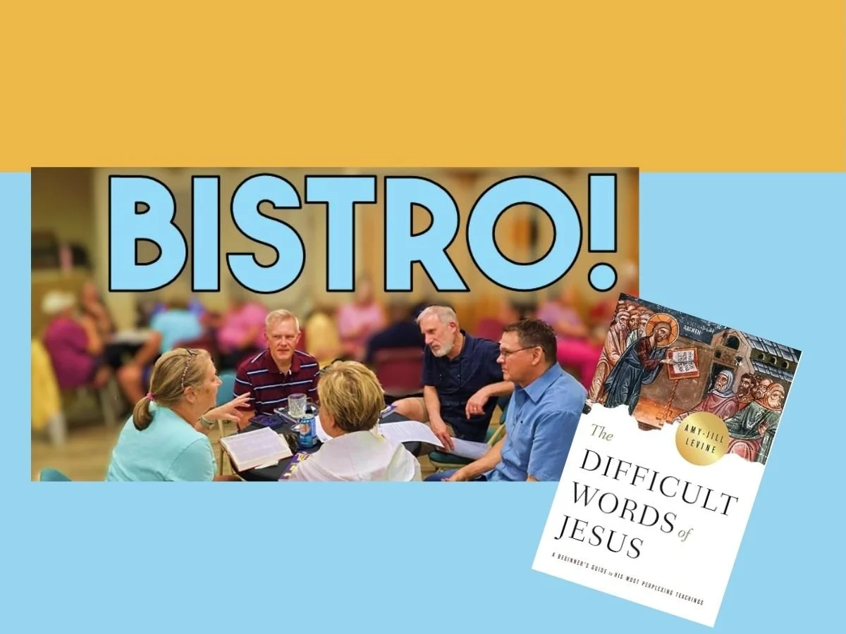 Bistro Series: "The Difficult Sayings Of Jesus" 