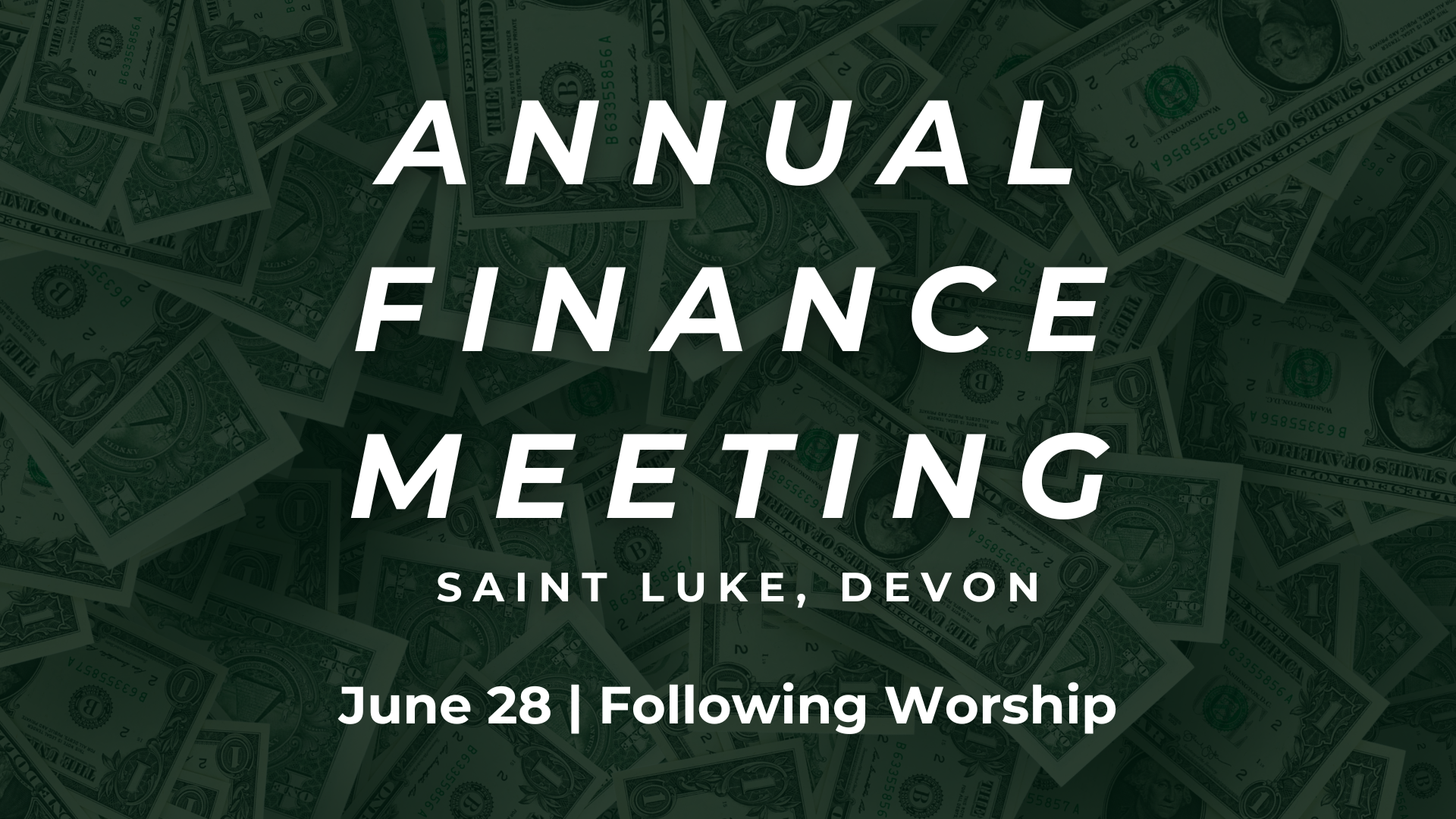 Annual Financial Meeting