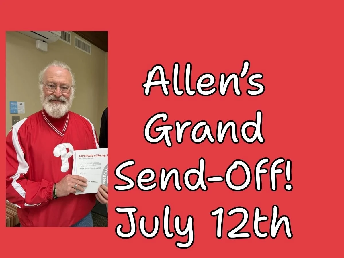 Allen's Grand Send-Off
