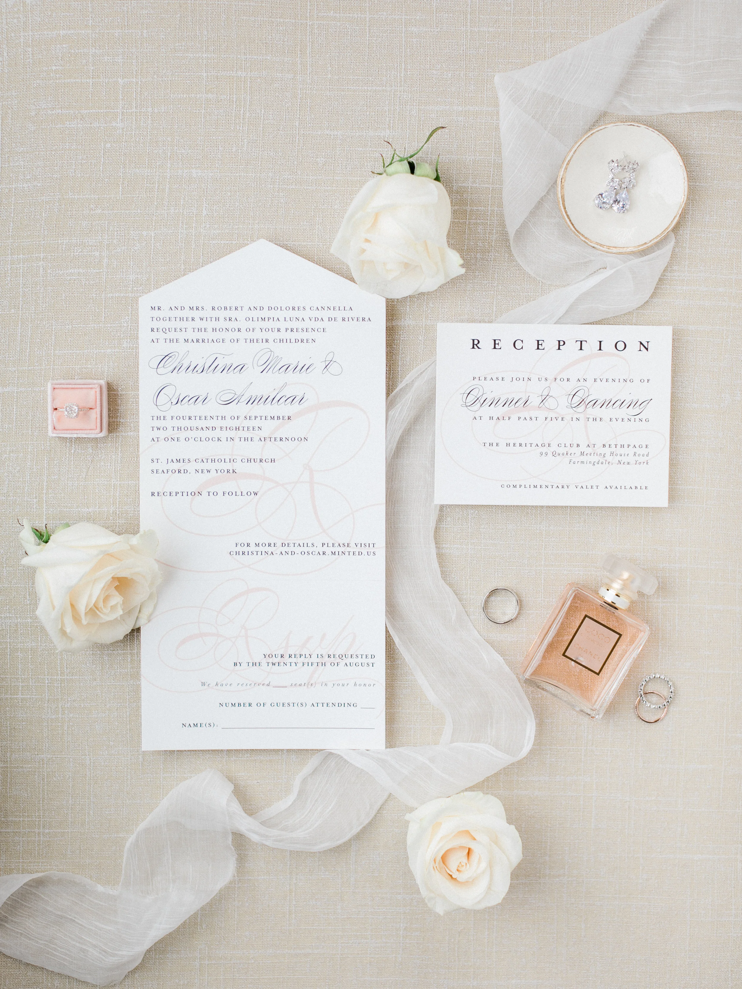 Heritage Club at Bethpage Wedding with Christina &amp; Oscar