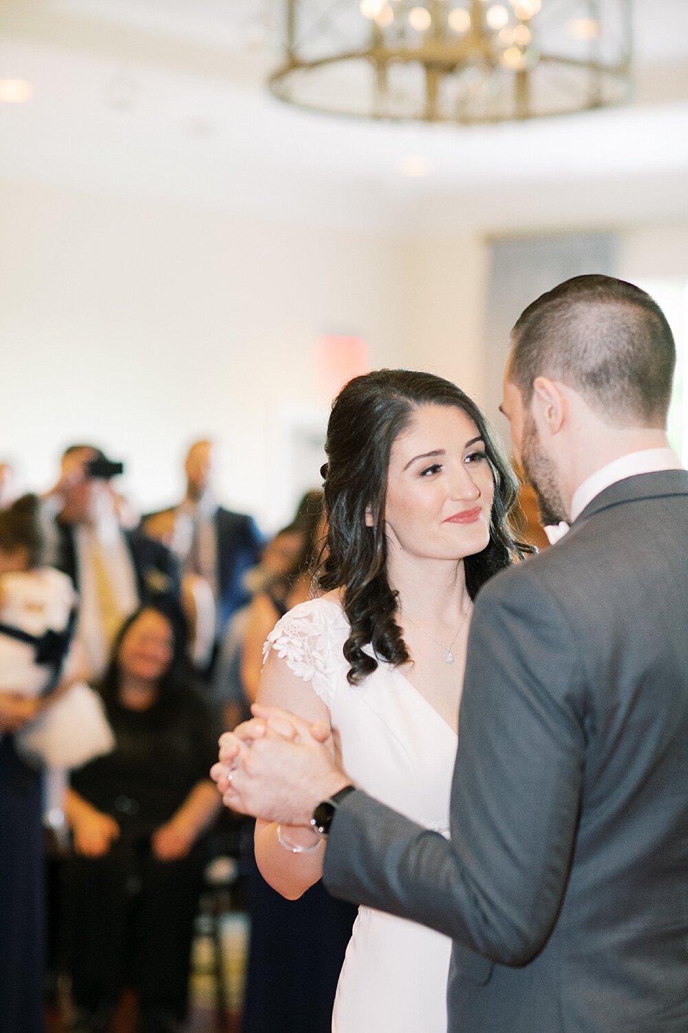 first dance at Paramount Country Club wedding reception