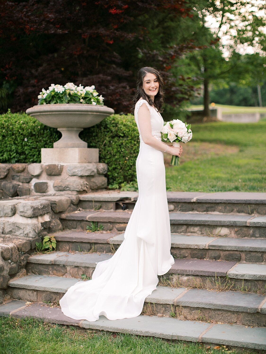 bridal portrait with Asher Gardner Photography at Paramount Country Club