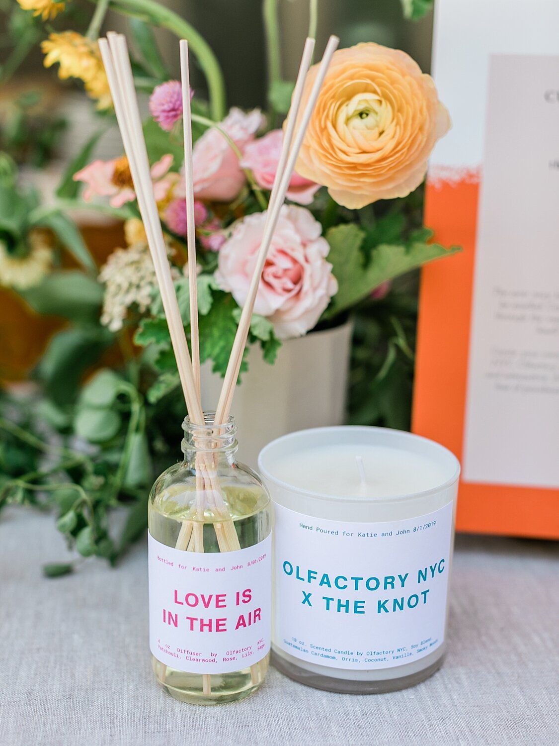 make your own candle scents with The Knot