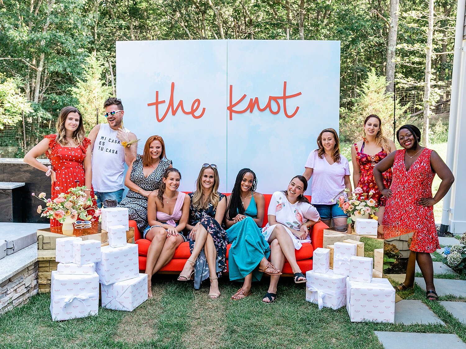 The Knot Registry House event with Bachelorette star Rachel Lindsay