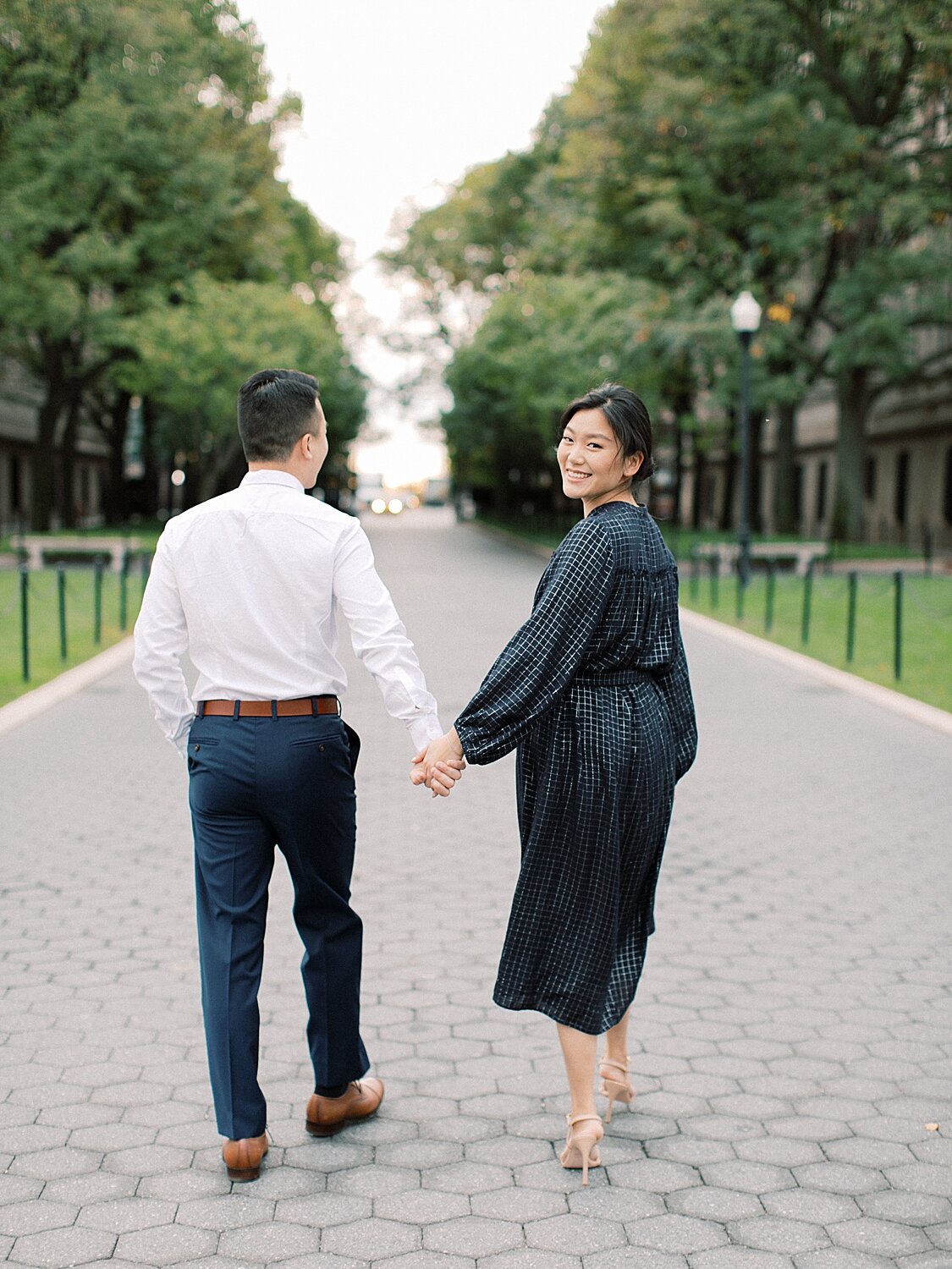 couple's portraits at Columbia by Asher Gardner Photography