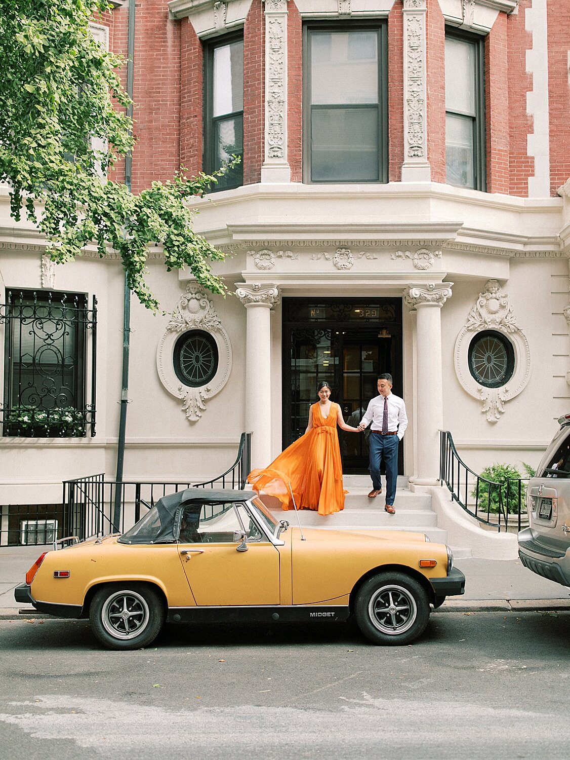 Upper East Side street portraits by Asher Gardner Photography