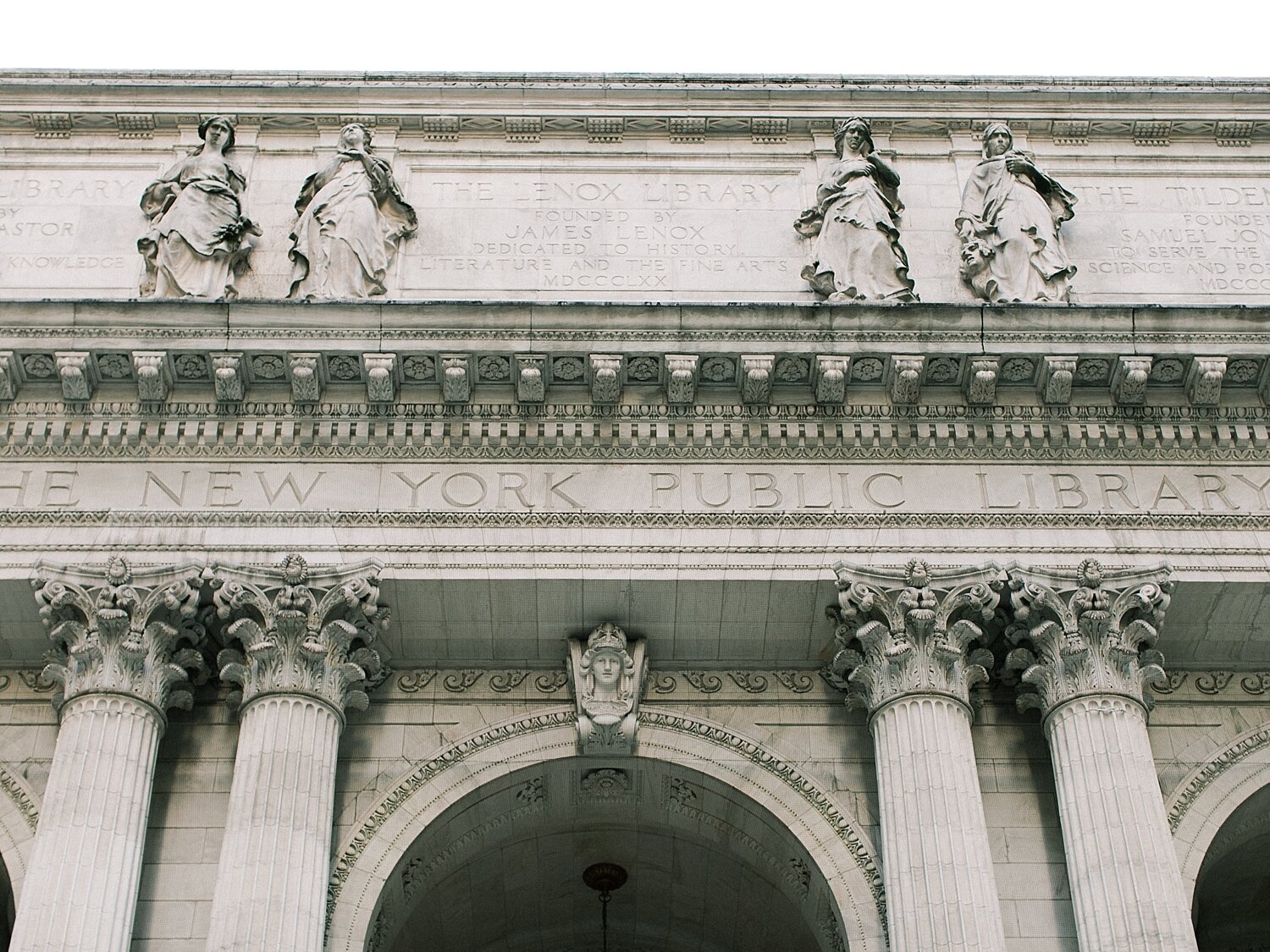 New York Public Library engagement photos by Asher Gardner Photography
