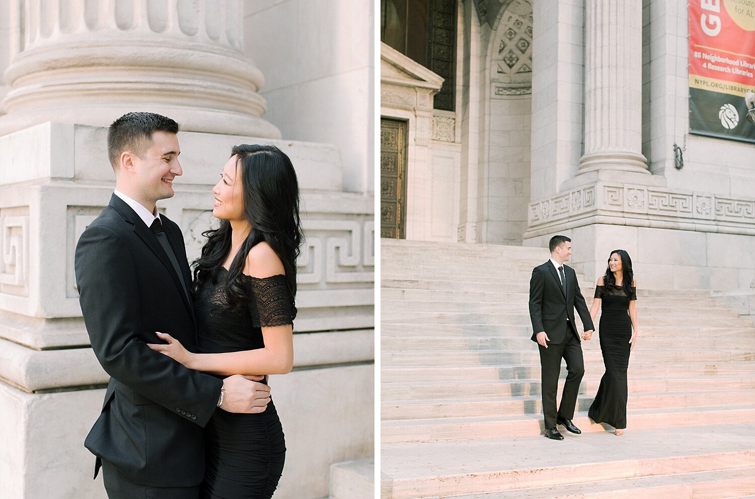 engagement session with Asher Gardner Photography in New York City