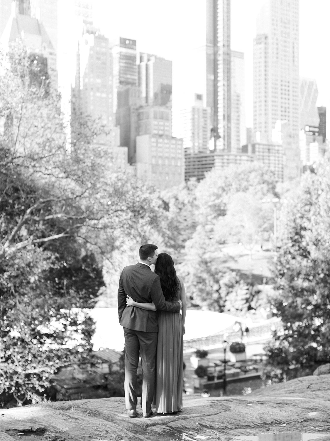 New York City engagement portraits with Asher Gardner Photography