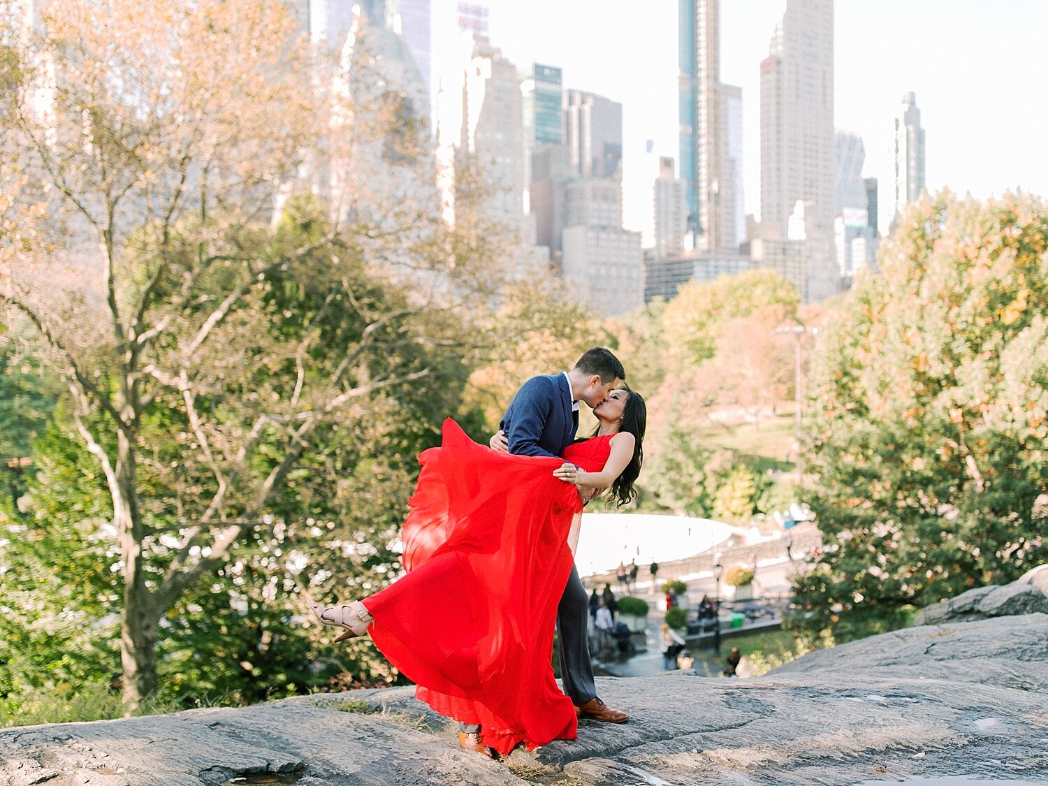 romantic engagement portraits by Asher Gardner Photography