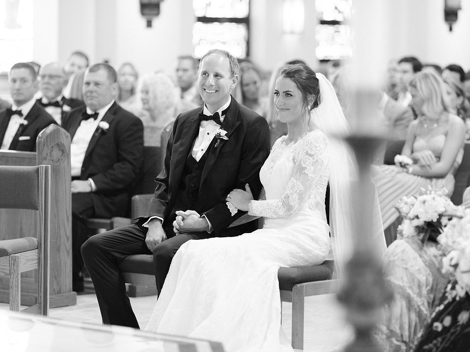 traditional church wedding photographed by Asher Gardner Photography