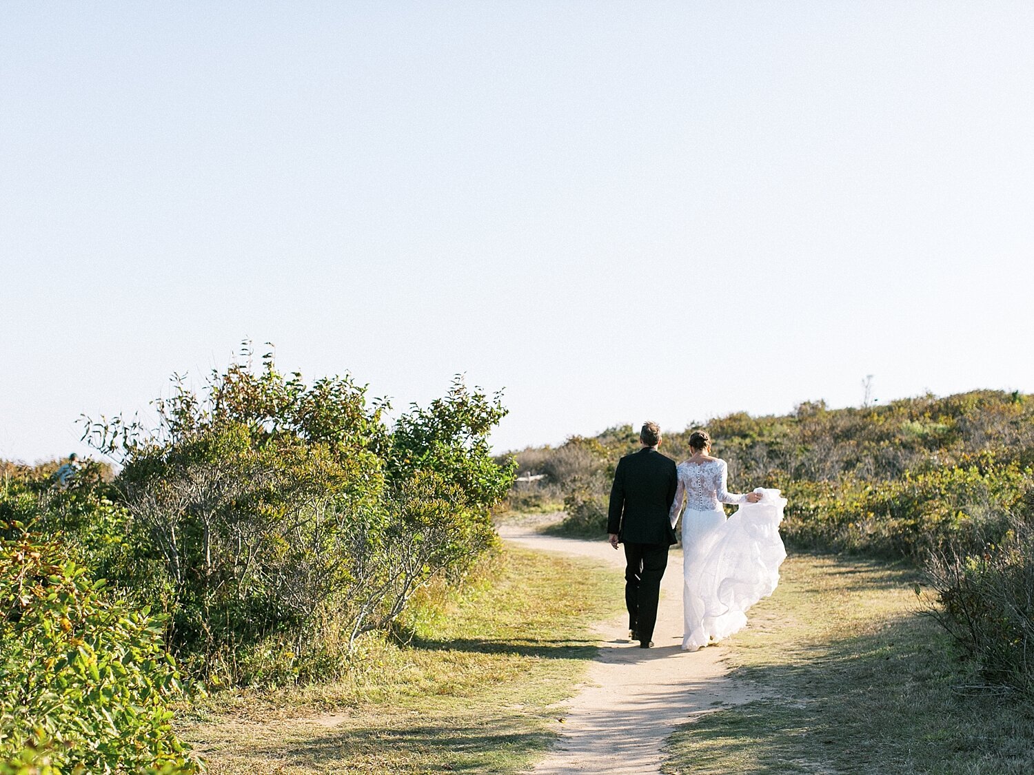 wedding day in Montauk NY with Asher Gardner Photography