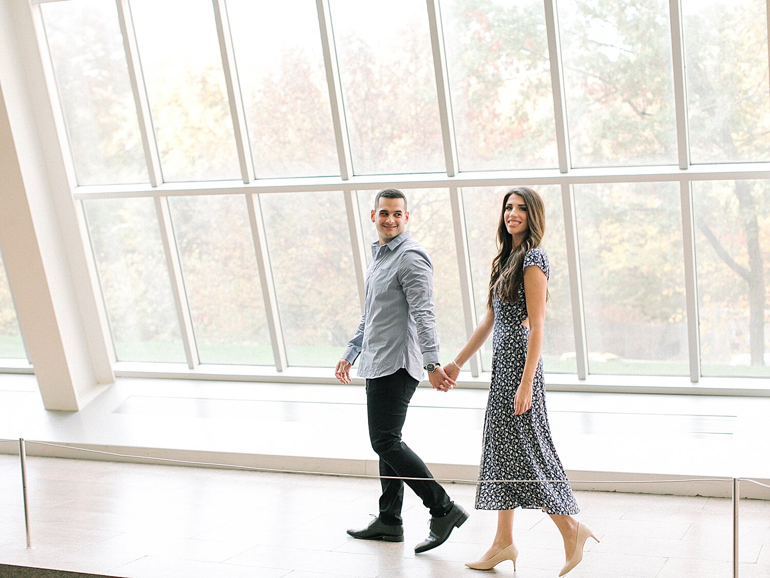 Asher Gardner Photography captures engagement photos by The Met
