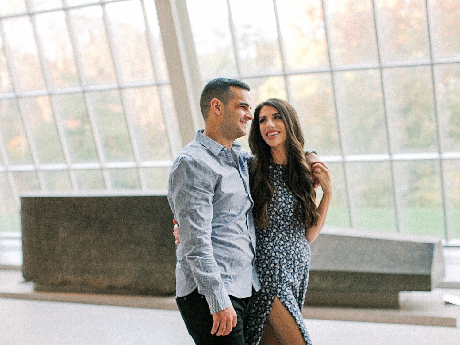 engagement photos in NYC with Asher Gardner Photography