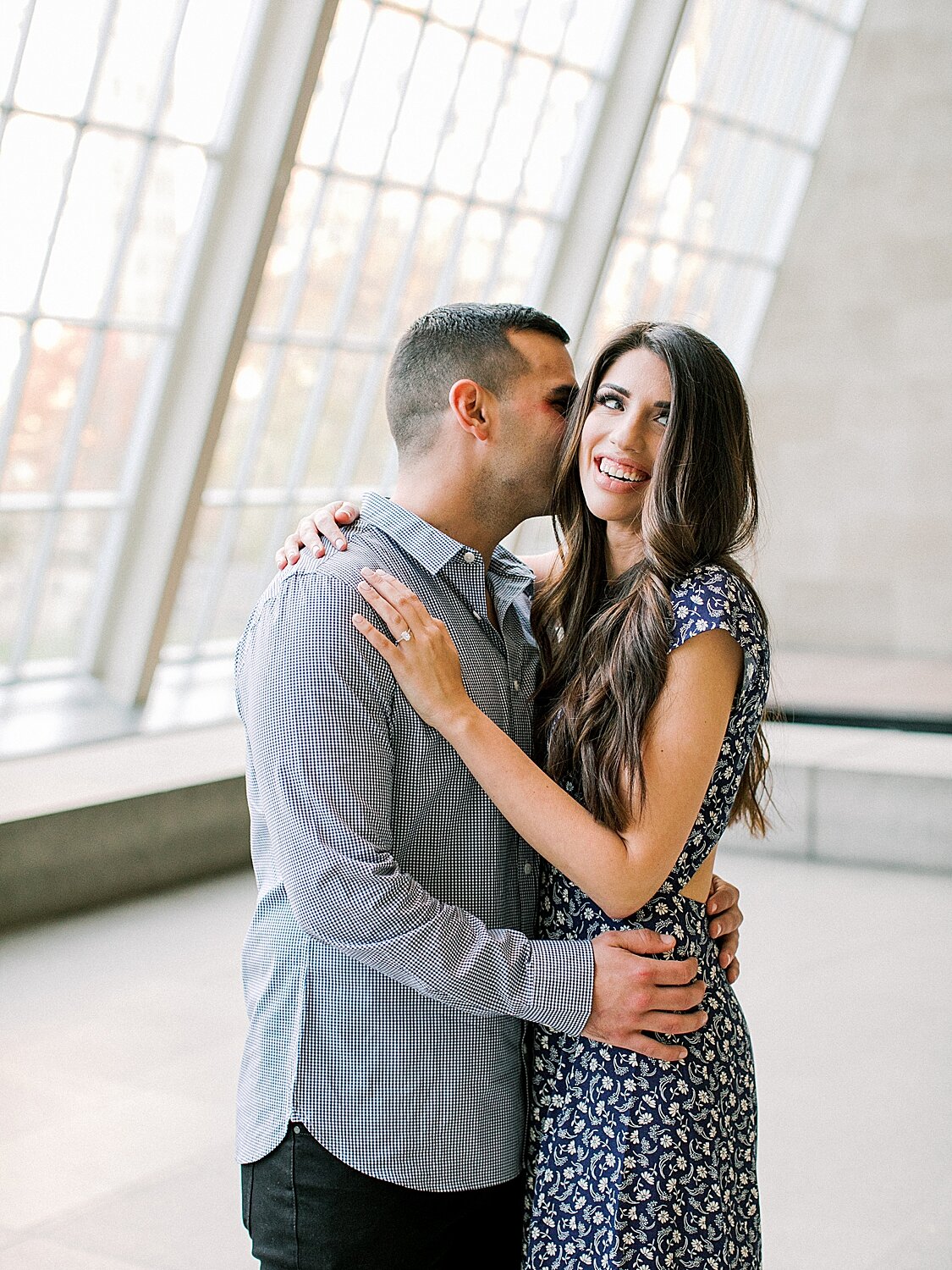 Asher Gardner captures romantic engagement photos at The Metropolitan Museum of Art