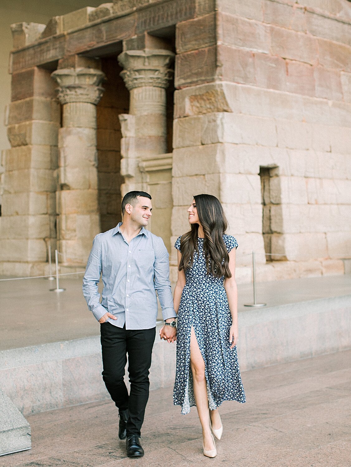 chic New York engagement photos by Asher Gardner Photography