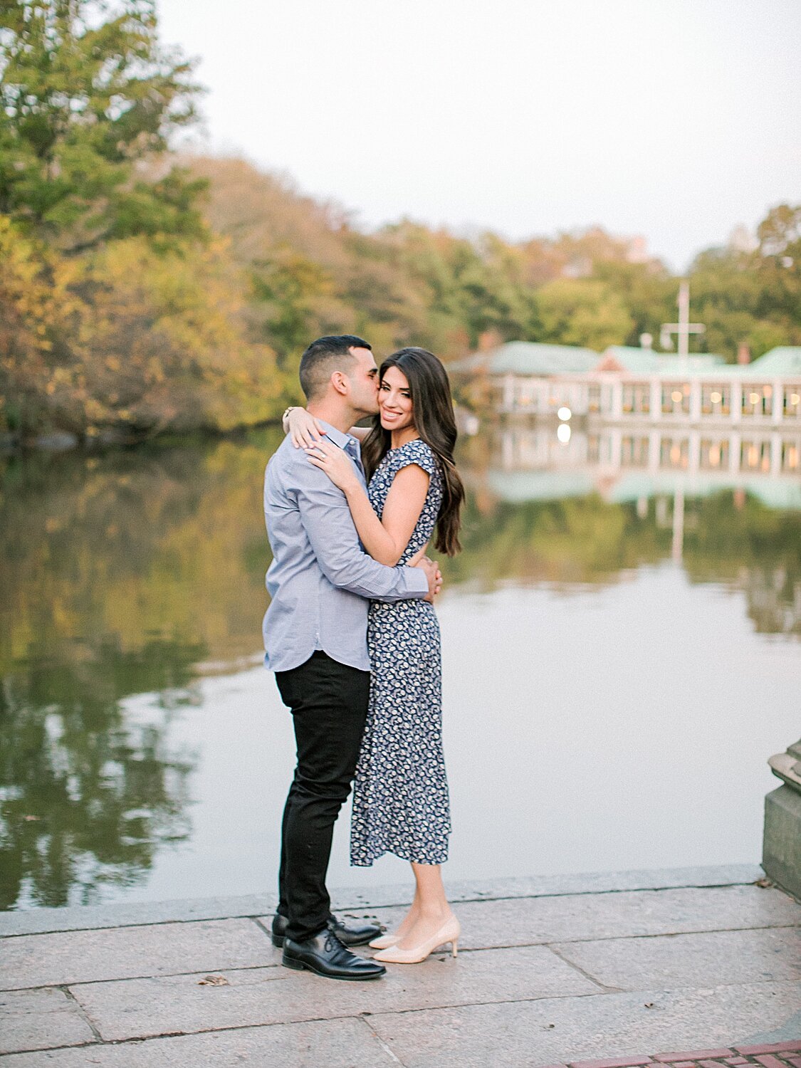 Central Park engagement photographed by Asher Gardner Photography
