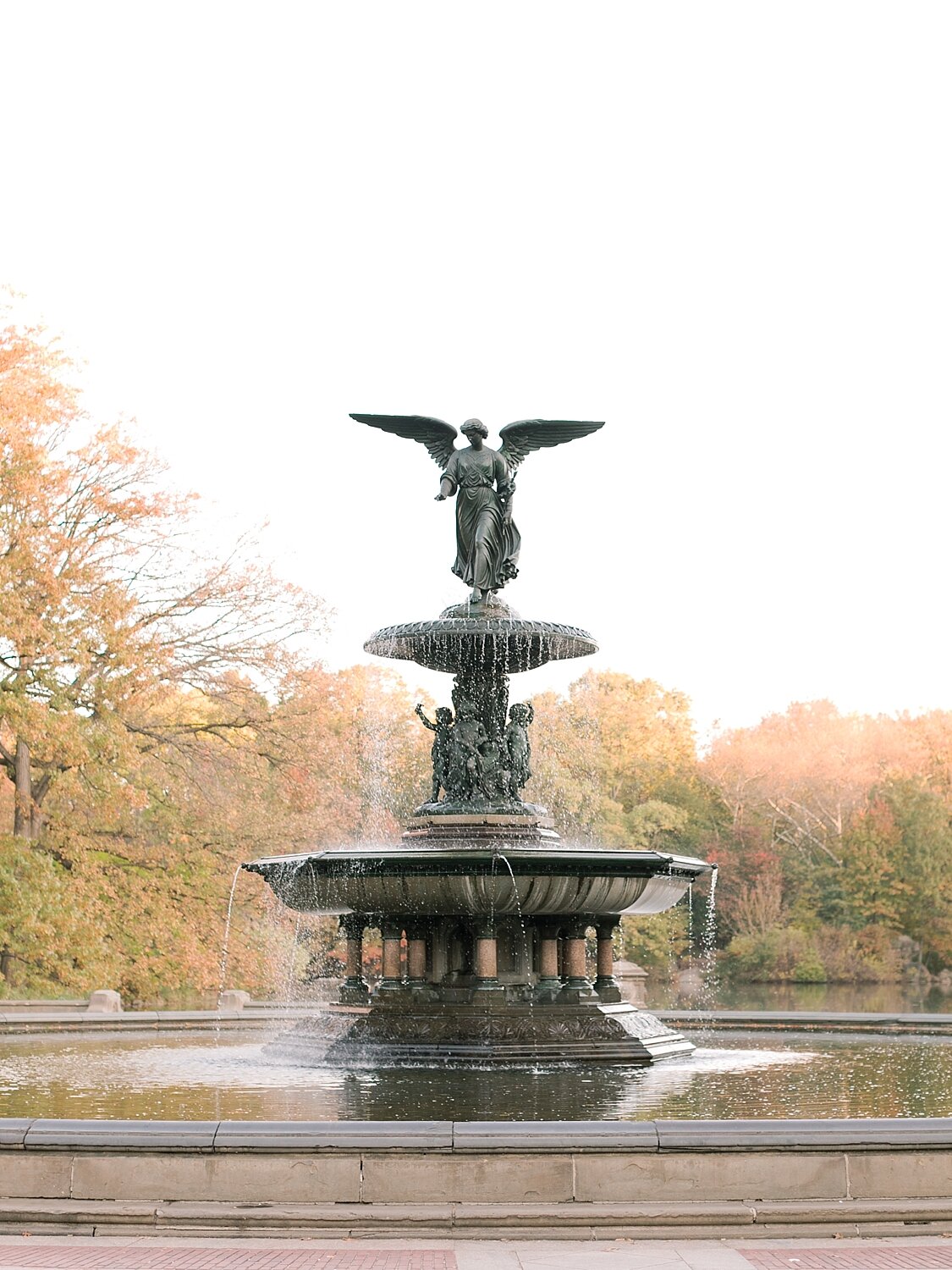 Bethesda Fountain photographed by NYC photographer Asher Gardner Photography