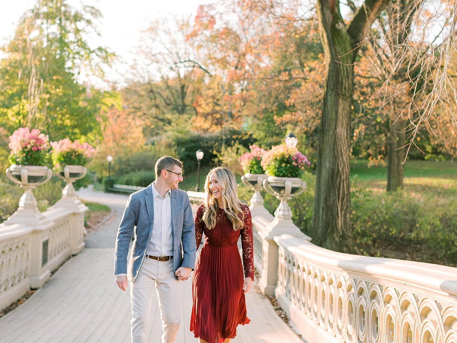 Central Park engagement session with Asher Gardner Photography