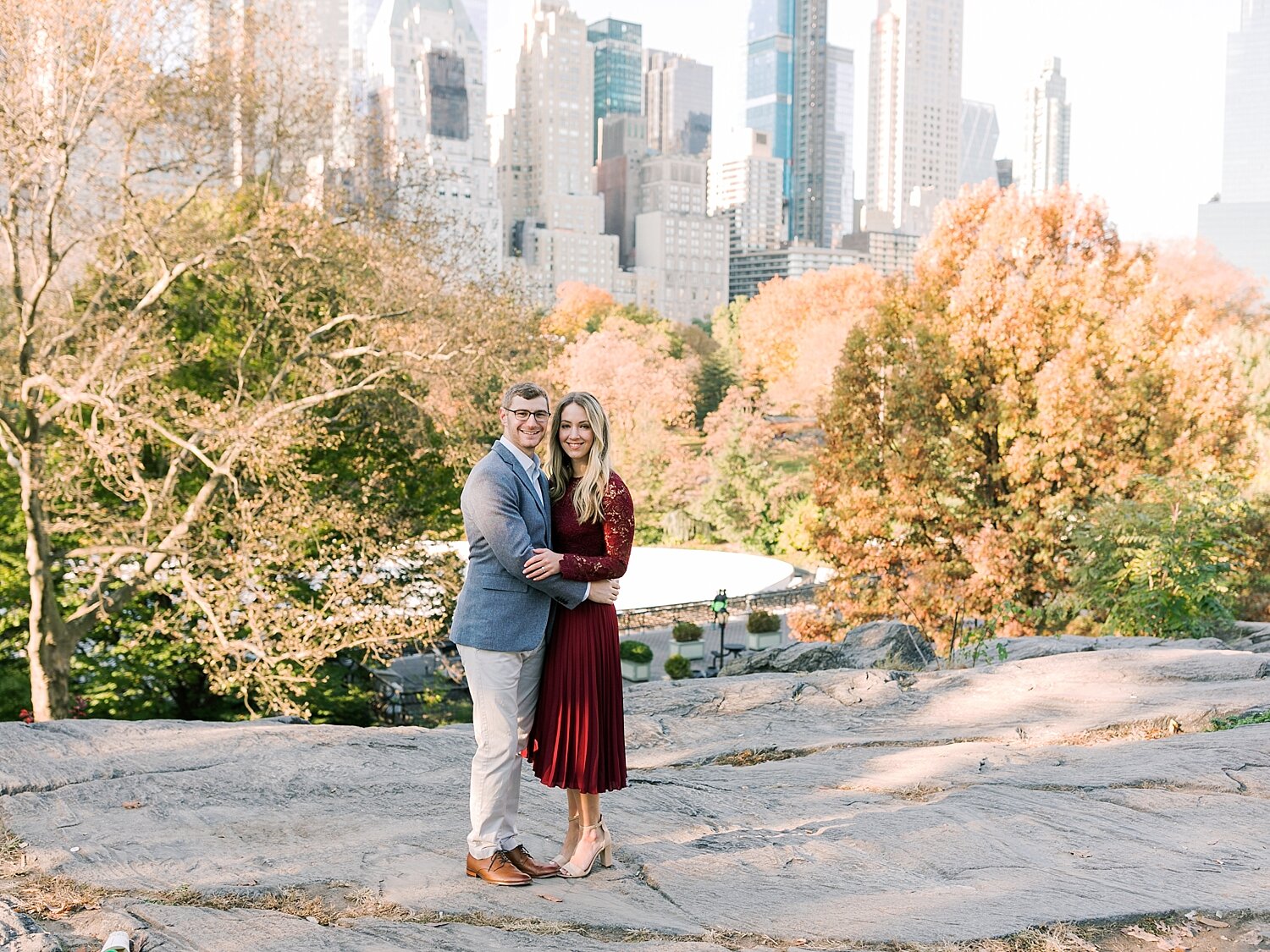 engagement session with Asher Gardner Photography in New York City