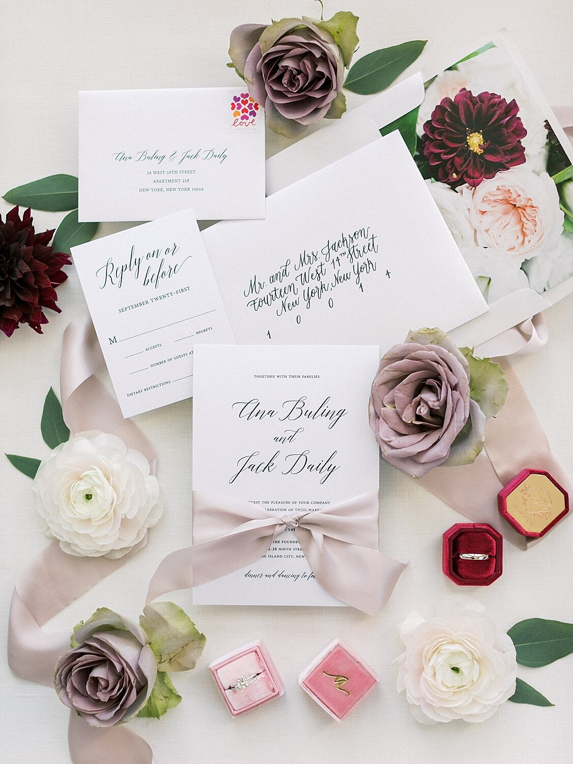 stationery for wedding from Shine Wedding Invitations by Asher Gardner Photography