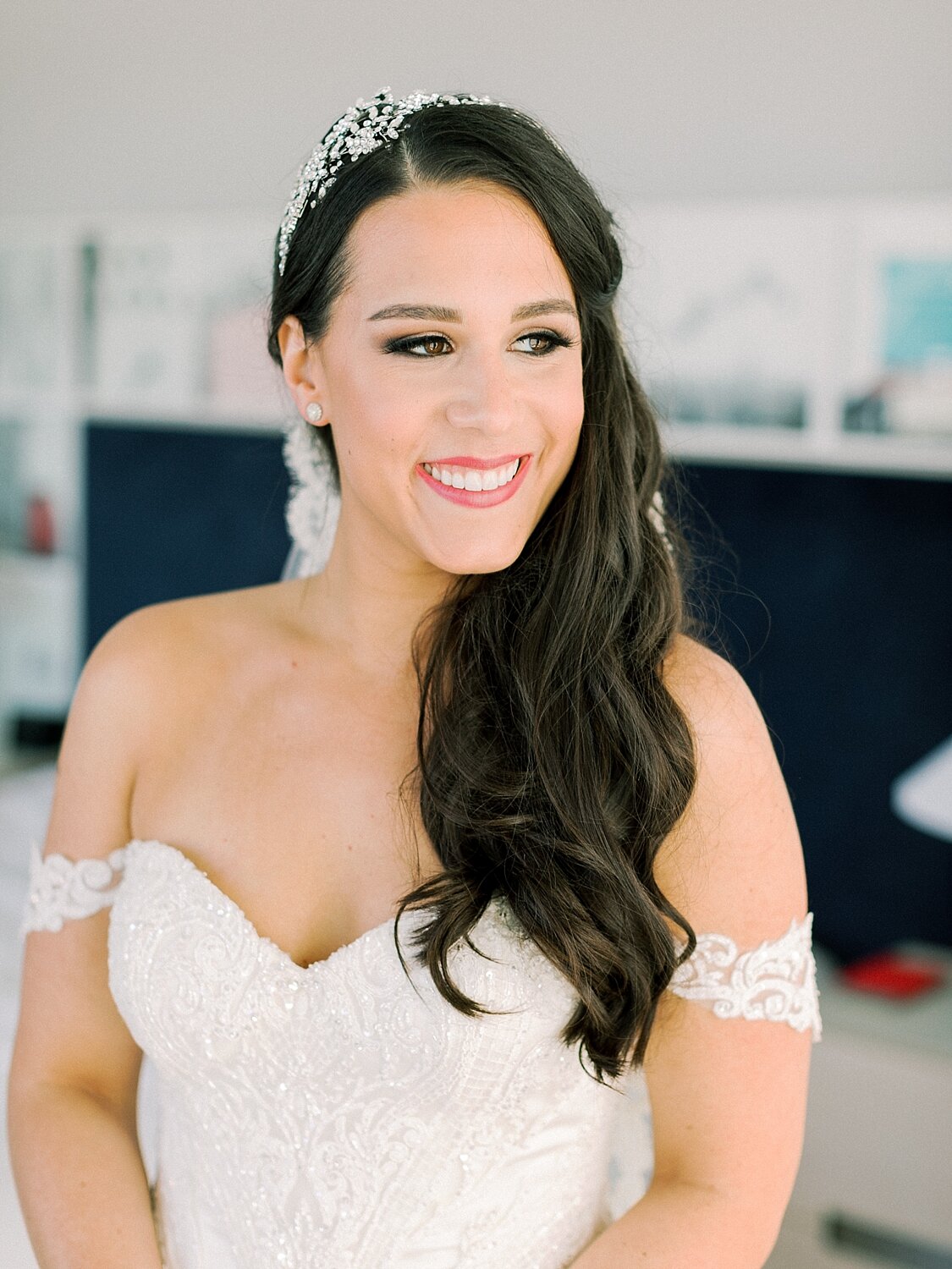 bridal portrait in NYC by Asher Gardner Photography