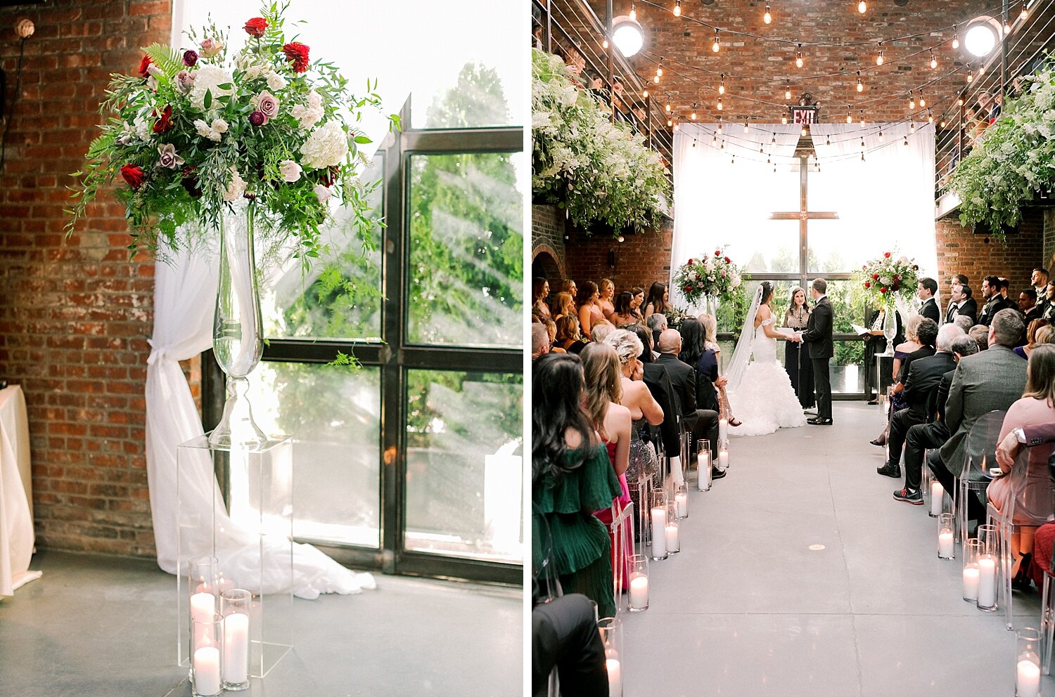 wedding ceremony at the Foundry by Asher Gardner Photography