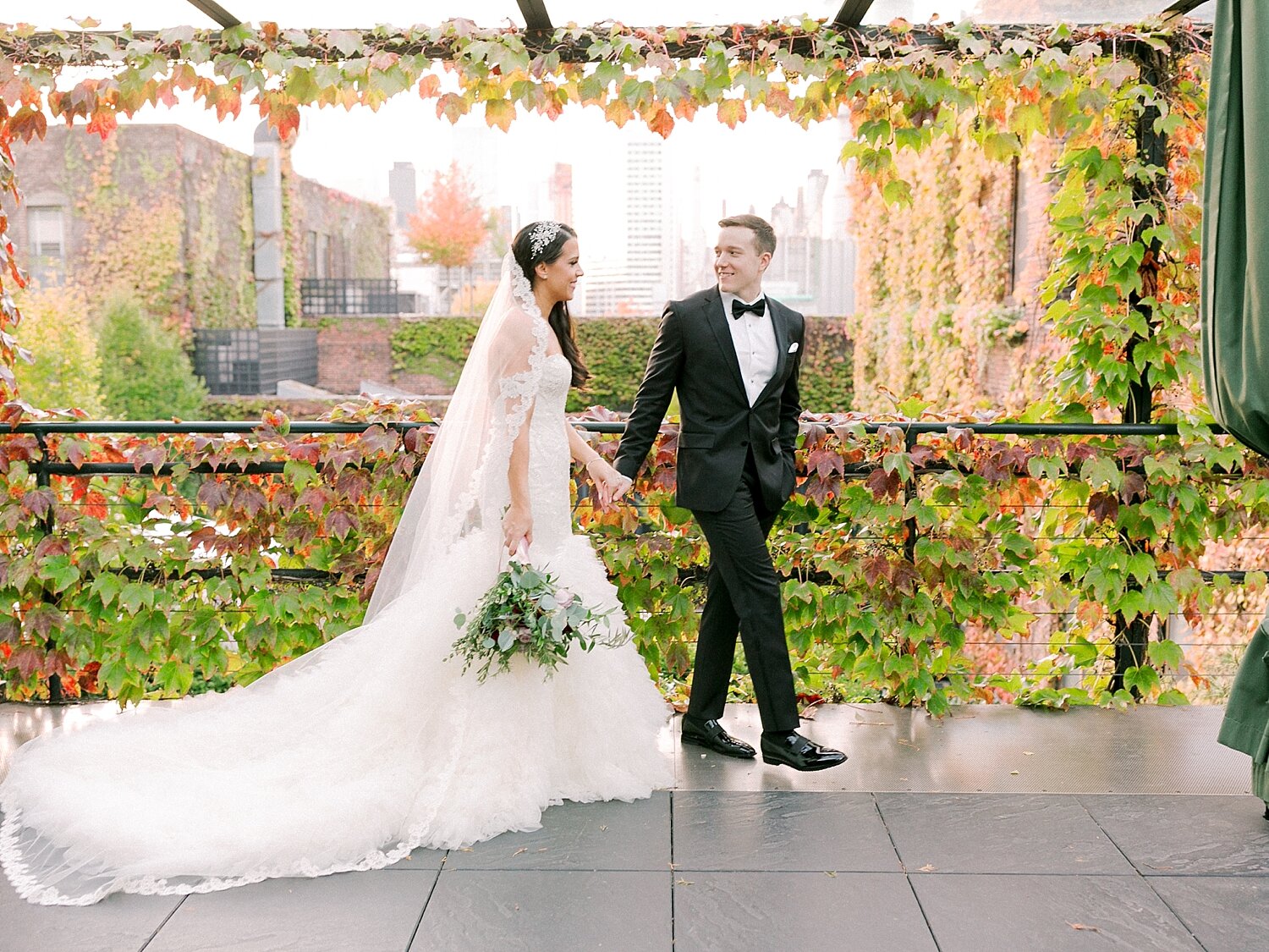rooftop Foundry wedding portraits by Asher Gardner Photography