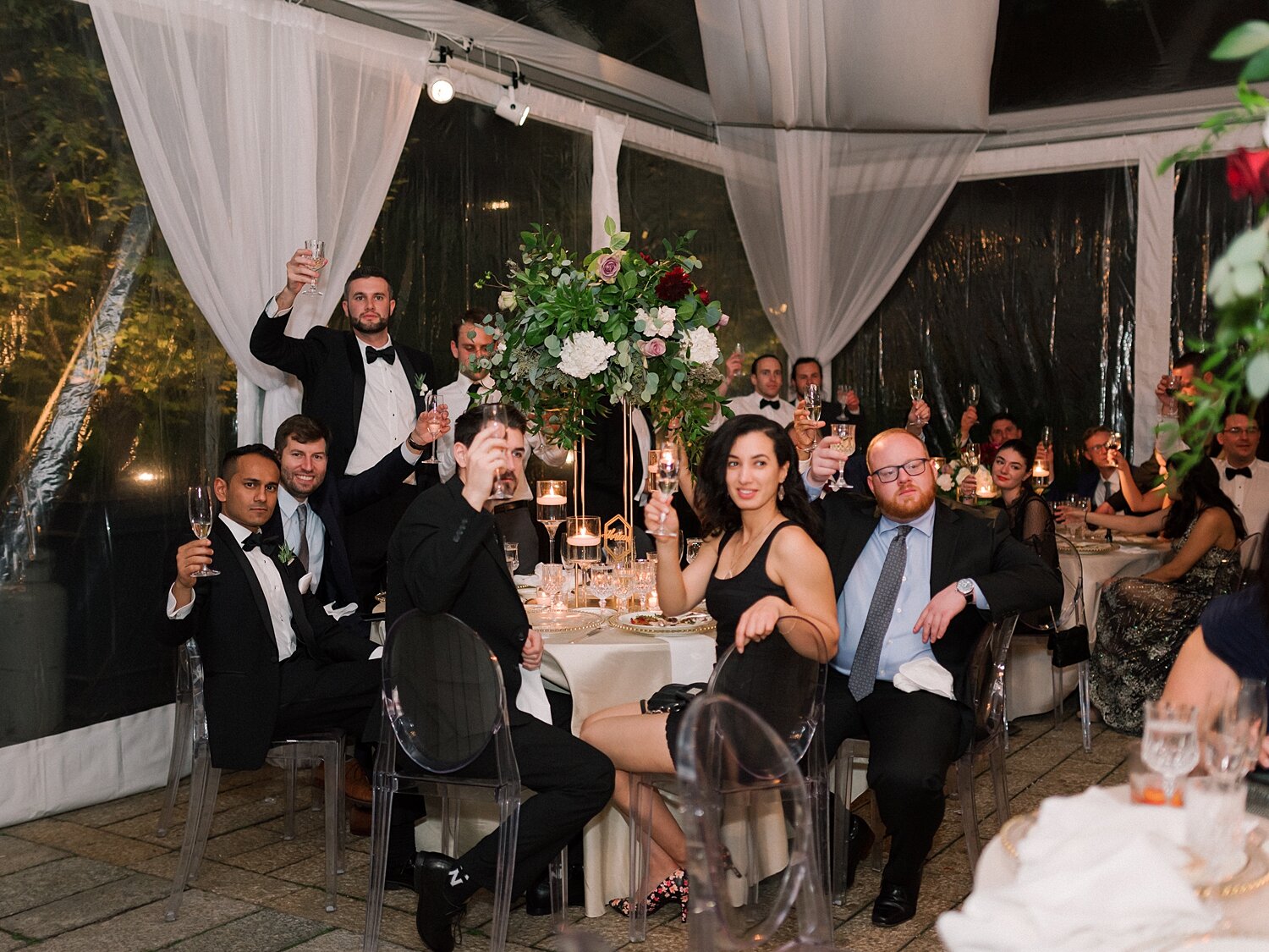 wedding reception at the Foundry photographed by Asher Gardner Photography