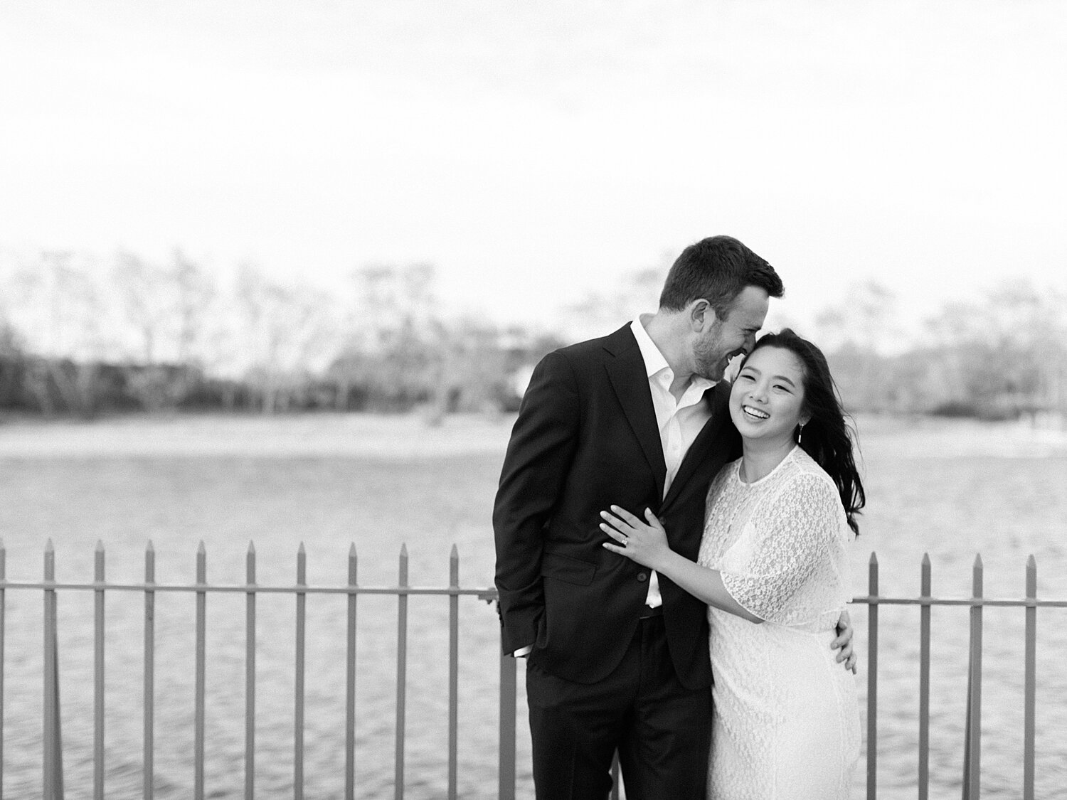 Rye Playland Beach engagement session by Asher Gardner Photography