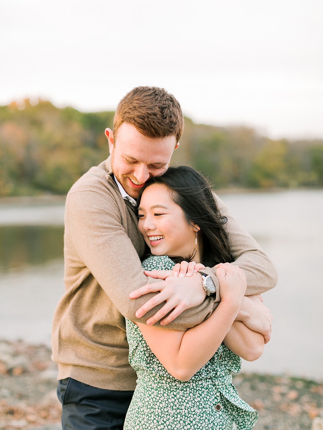  beach engagement session with Asher Gardner Photography