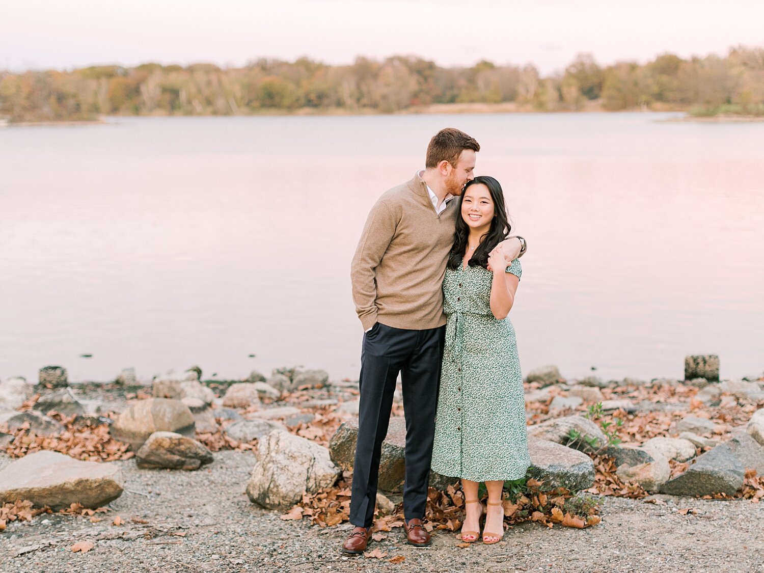 beachfront engagement photos by Asher Gardner Photography
