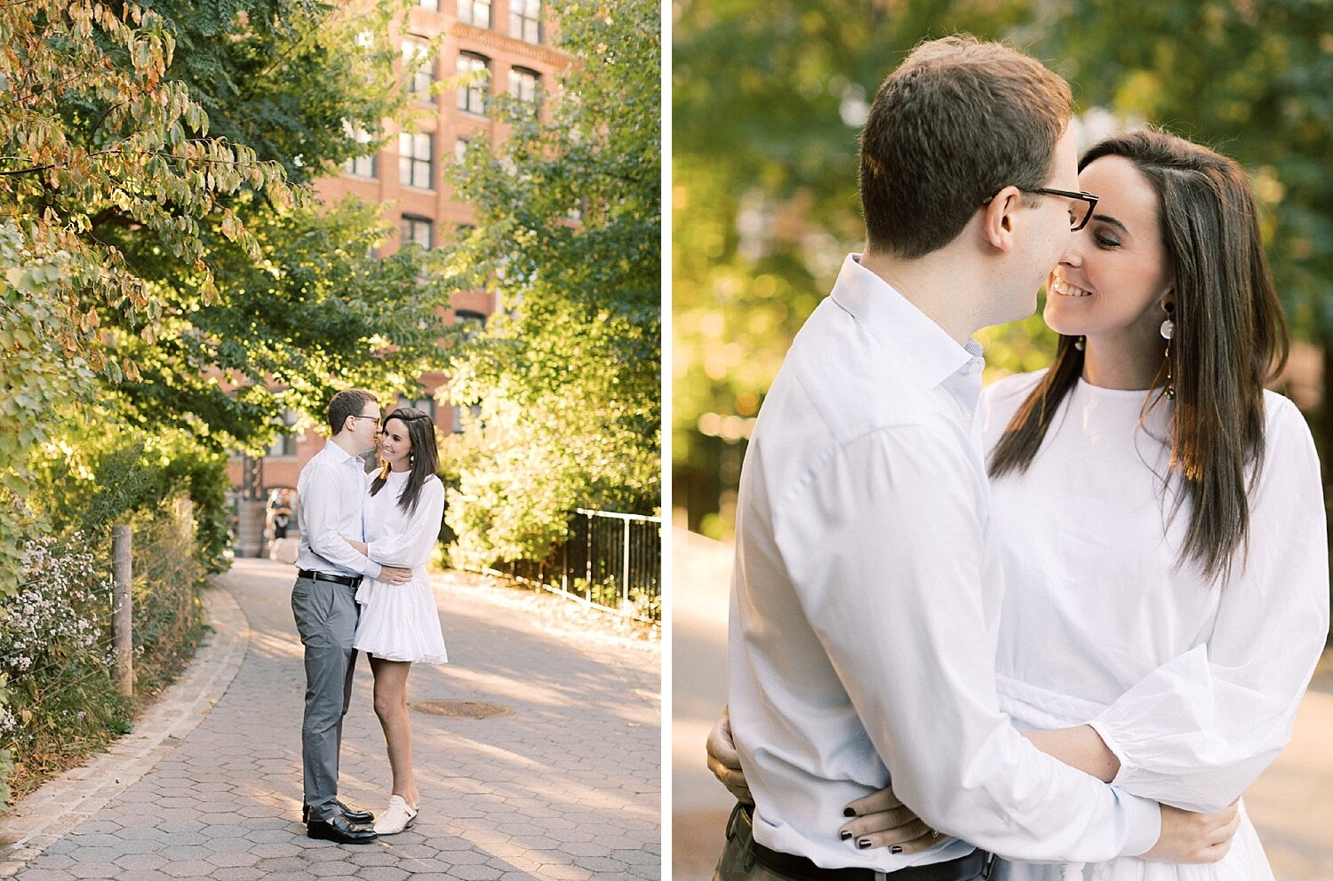 engagement portraits in New York with Asher Gardner Photography