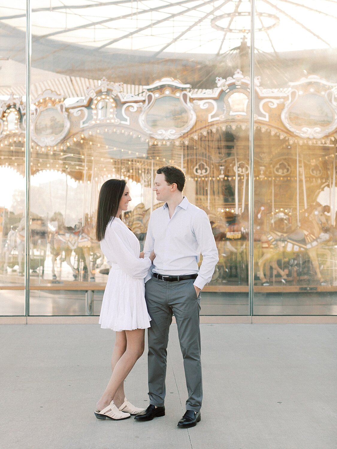 NYC engagement portraits with Asher Gardner Photography