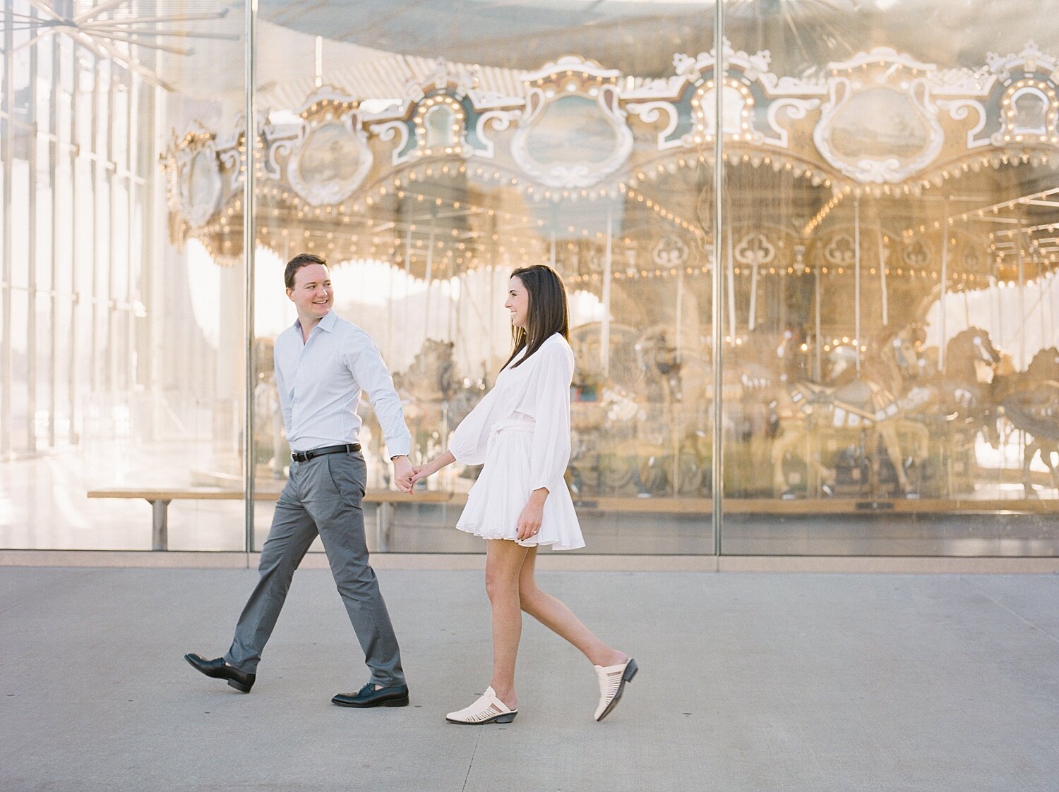 engagement session in Dumbo by Asher Gardner Photography